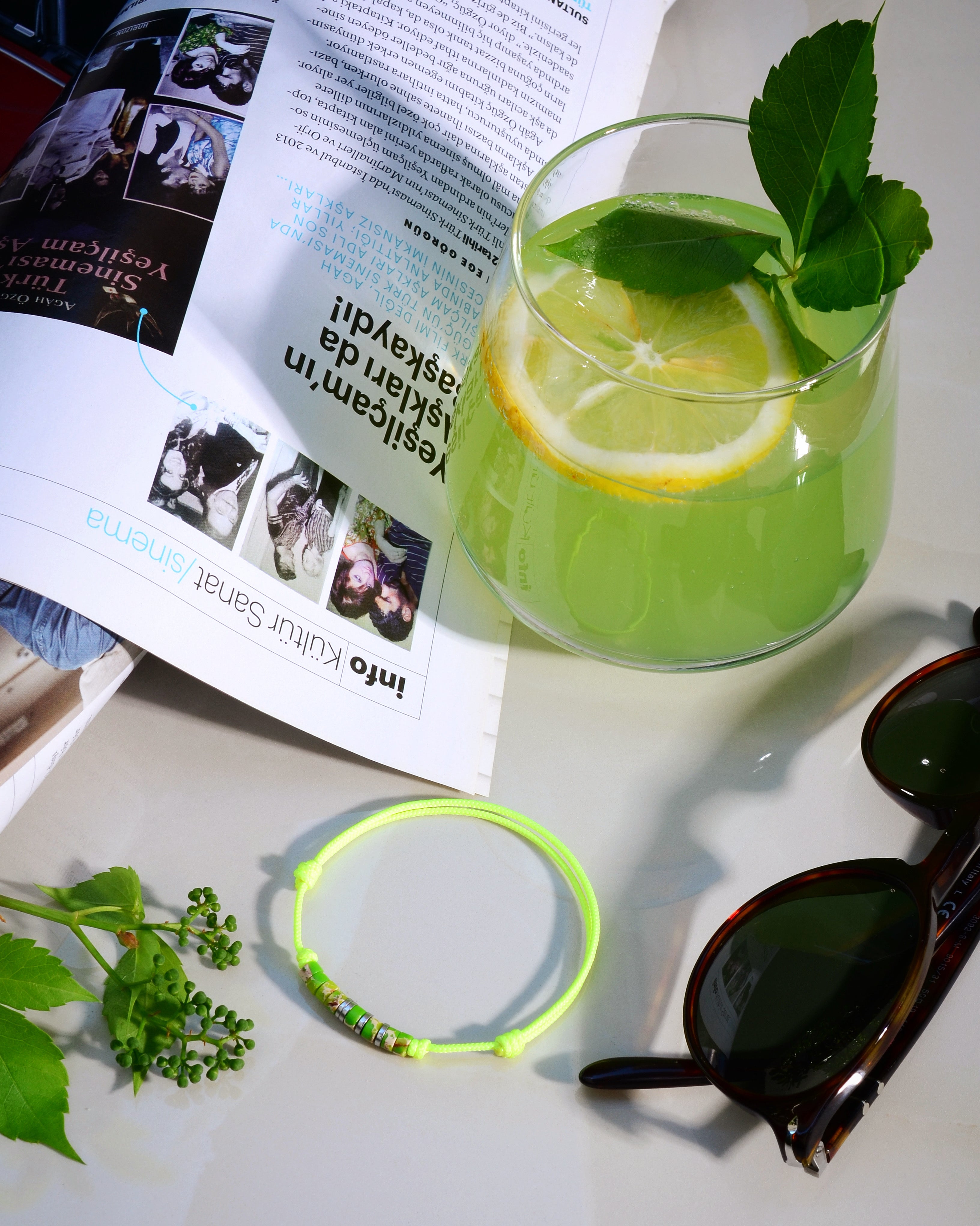 COLIN NEON YELLOW BİLEKLİK