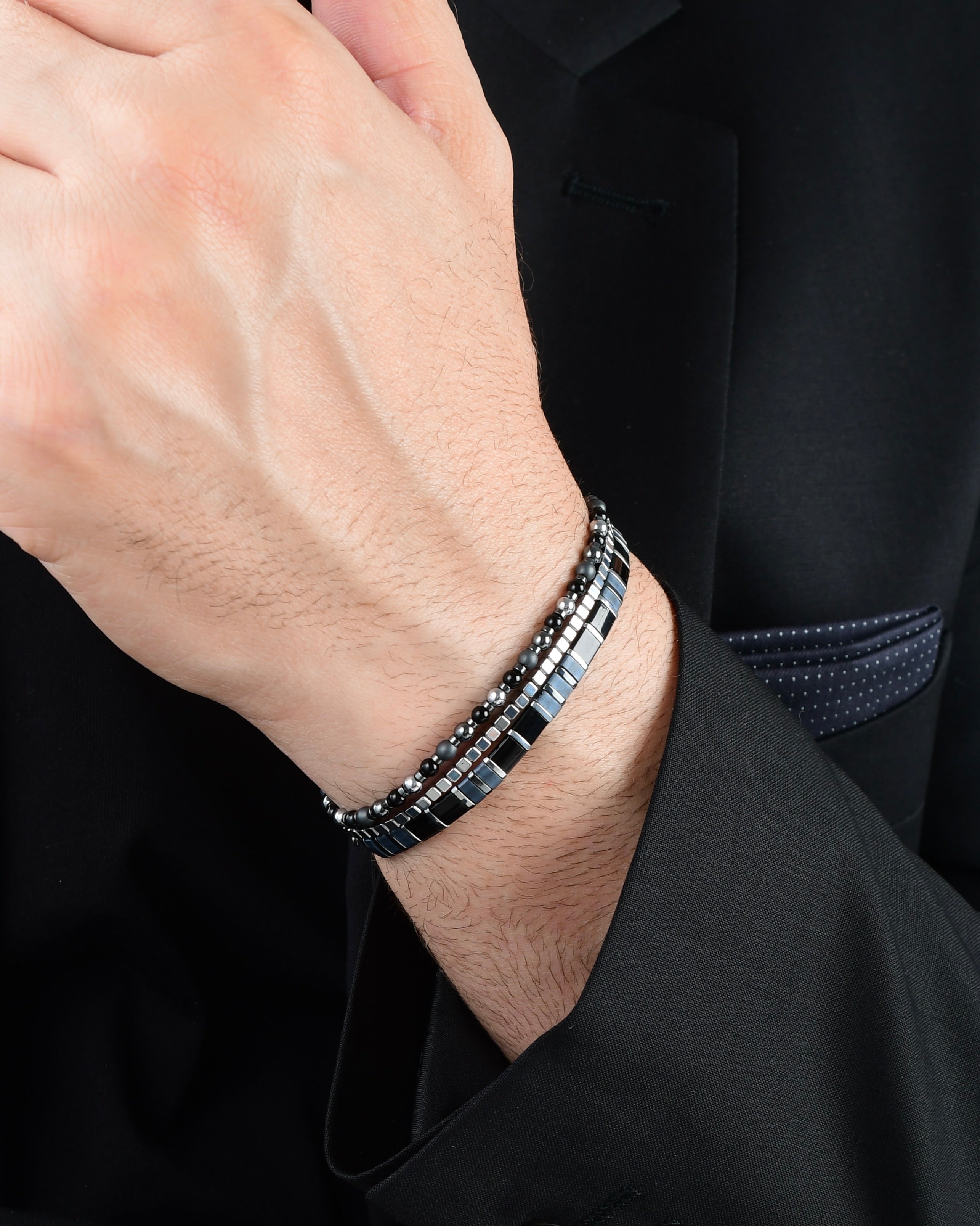 RR JAGUAR BLACK BİLEKLİK KOMBİNİ