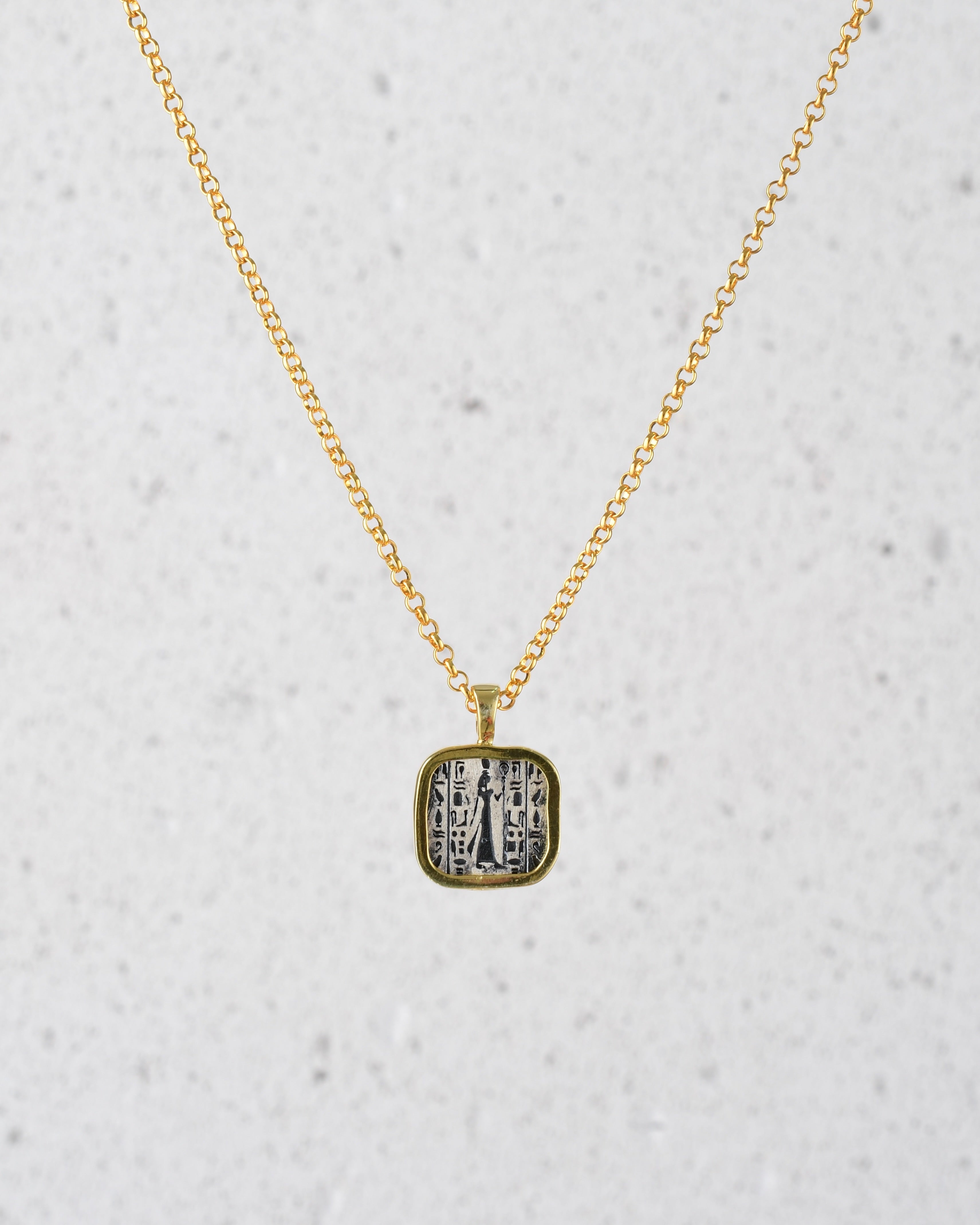 SYMIRA NIGHT GOLD KADIN KOLYE