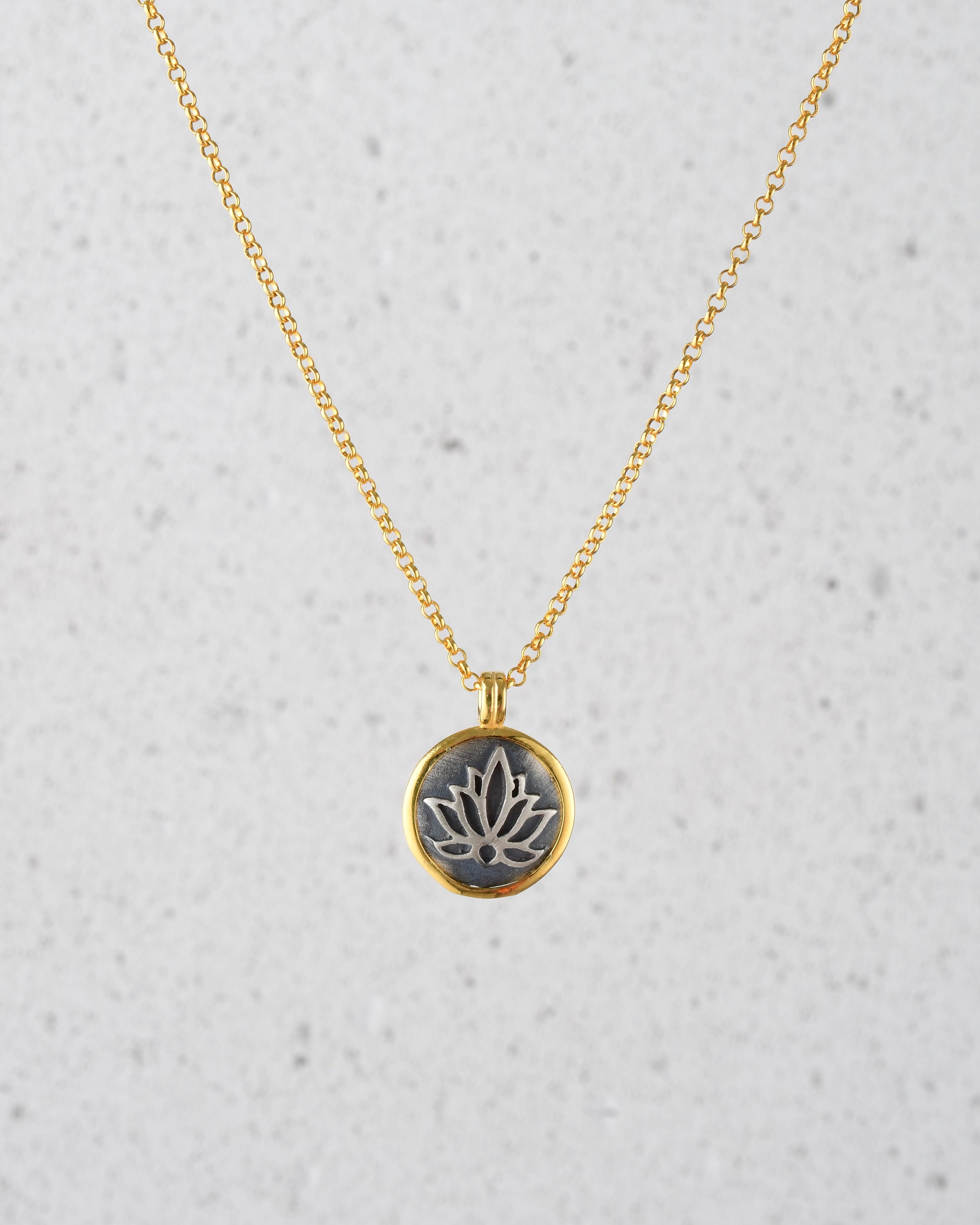 LOTUS X GOLD KADIN KOLYE