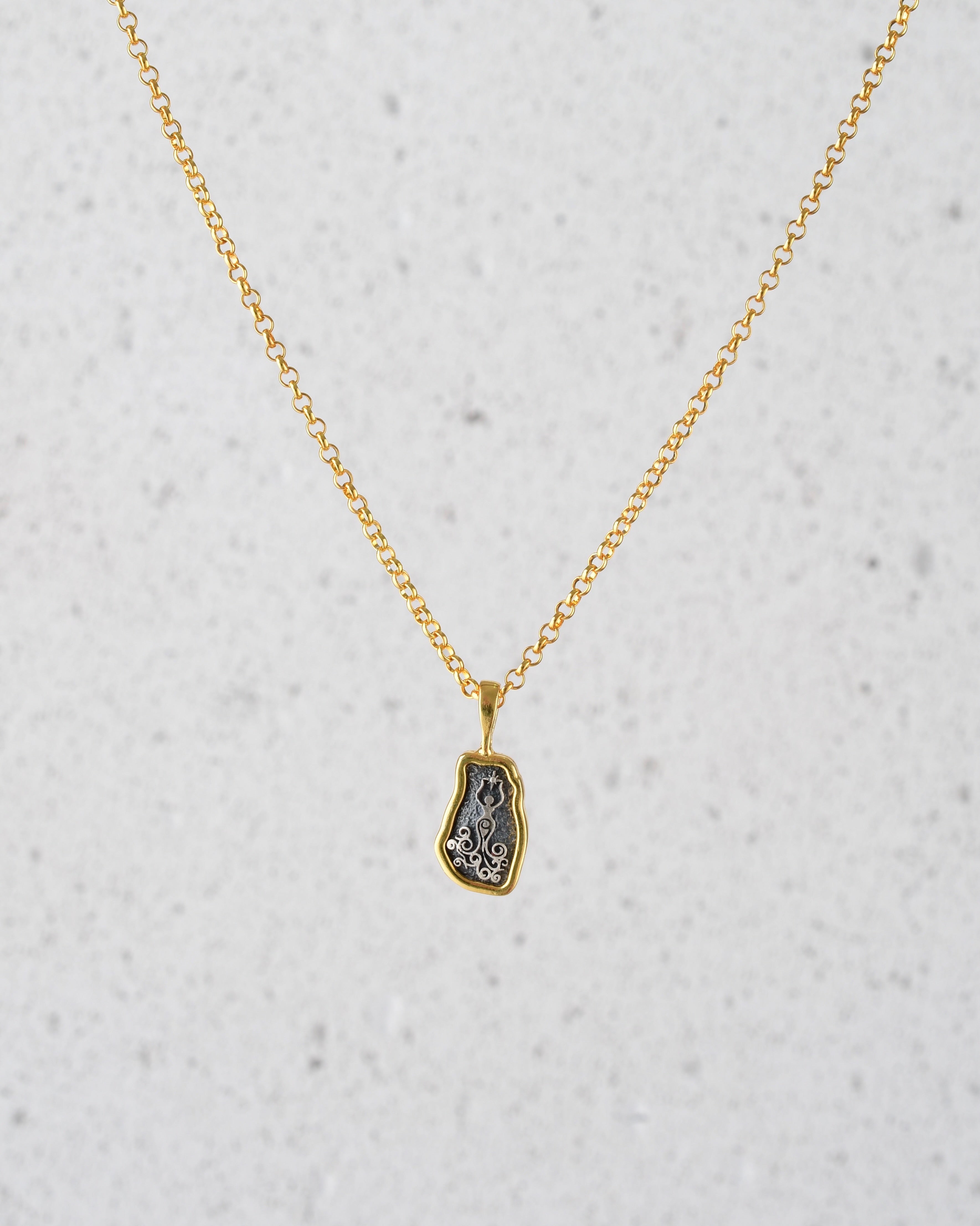 ULGEN GOLD KADIN KOLYE