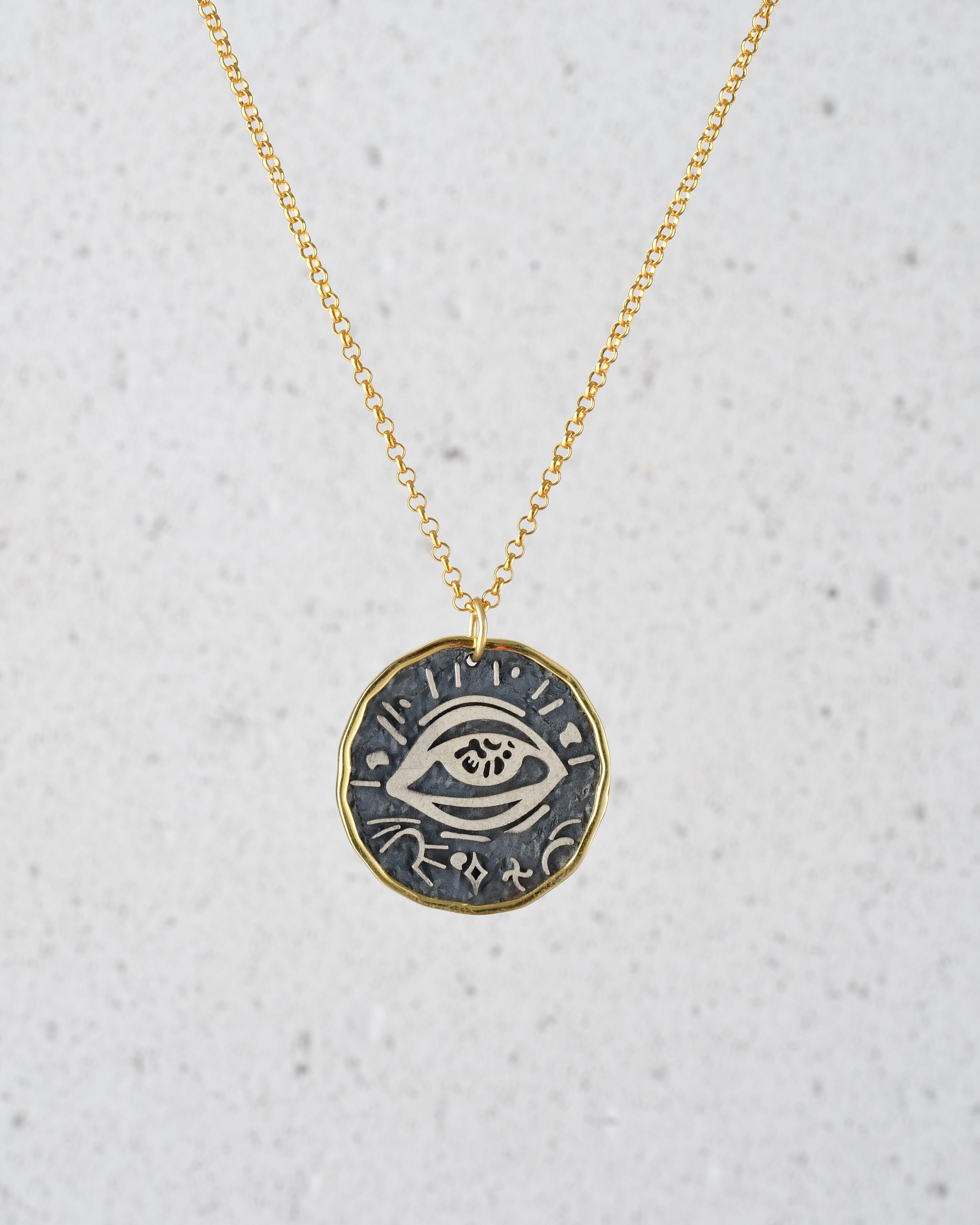 AMUN GOLD KADIN KOLYE