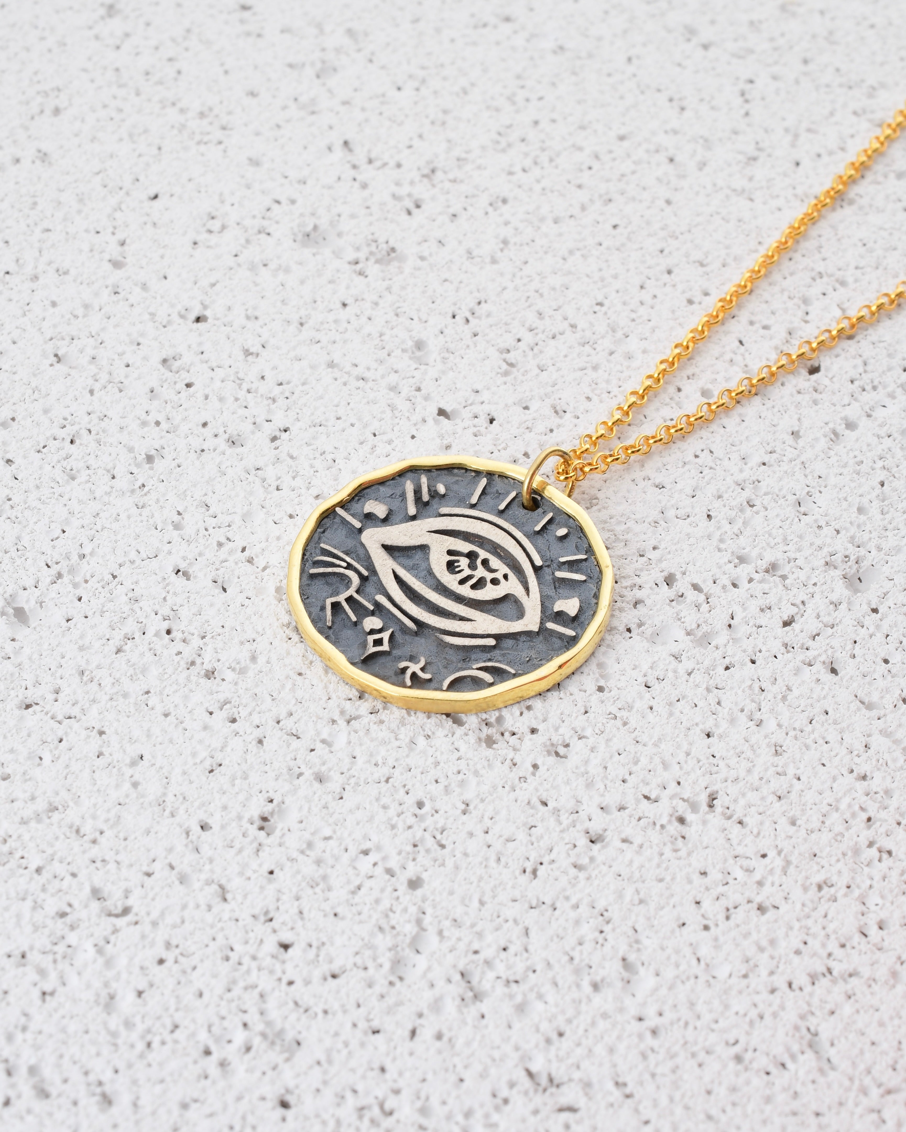 AMUN GOLD KADIN KOLYE