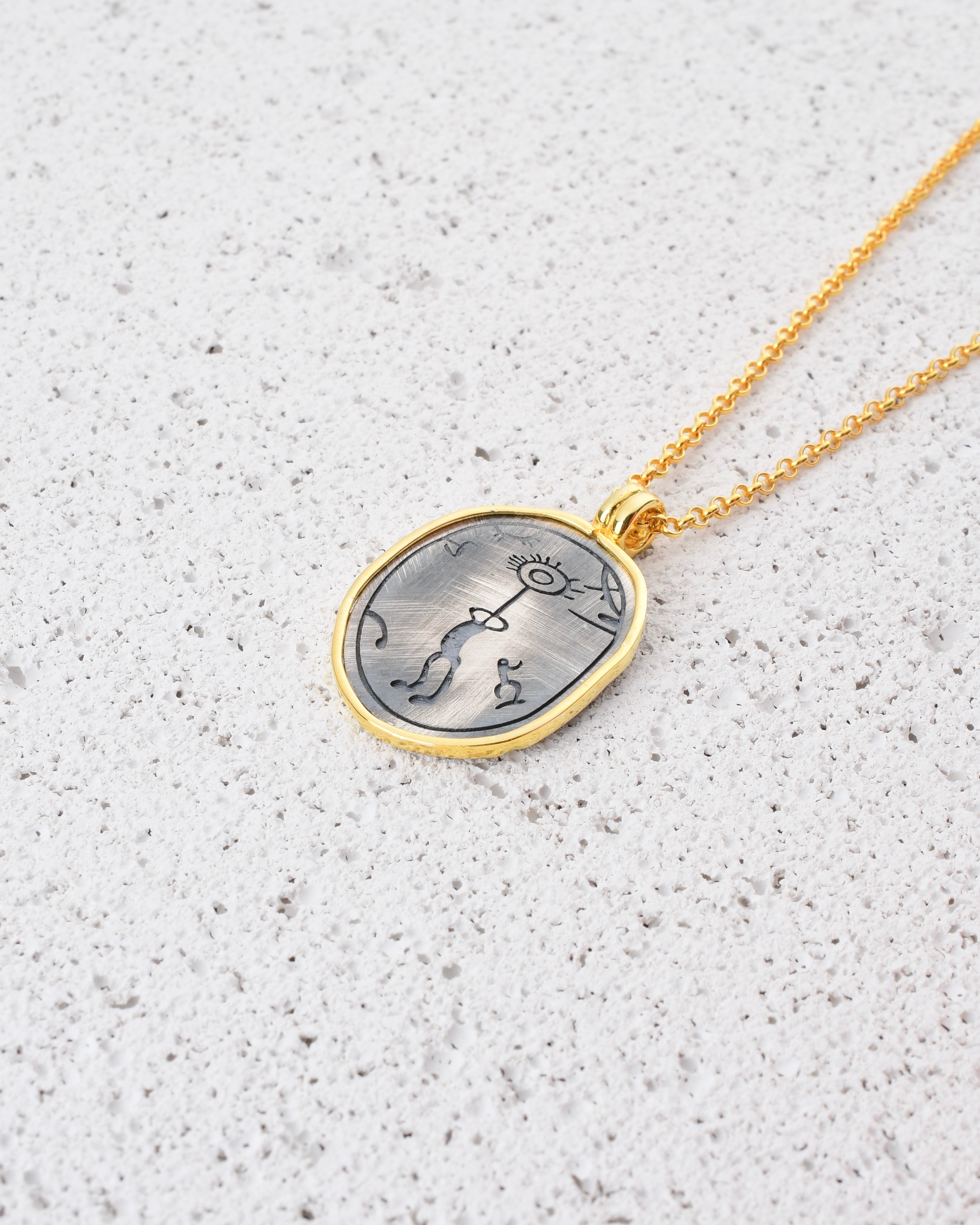 QUECHUA GOLD KADIN KOLYE