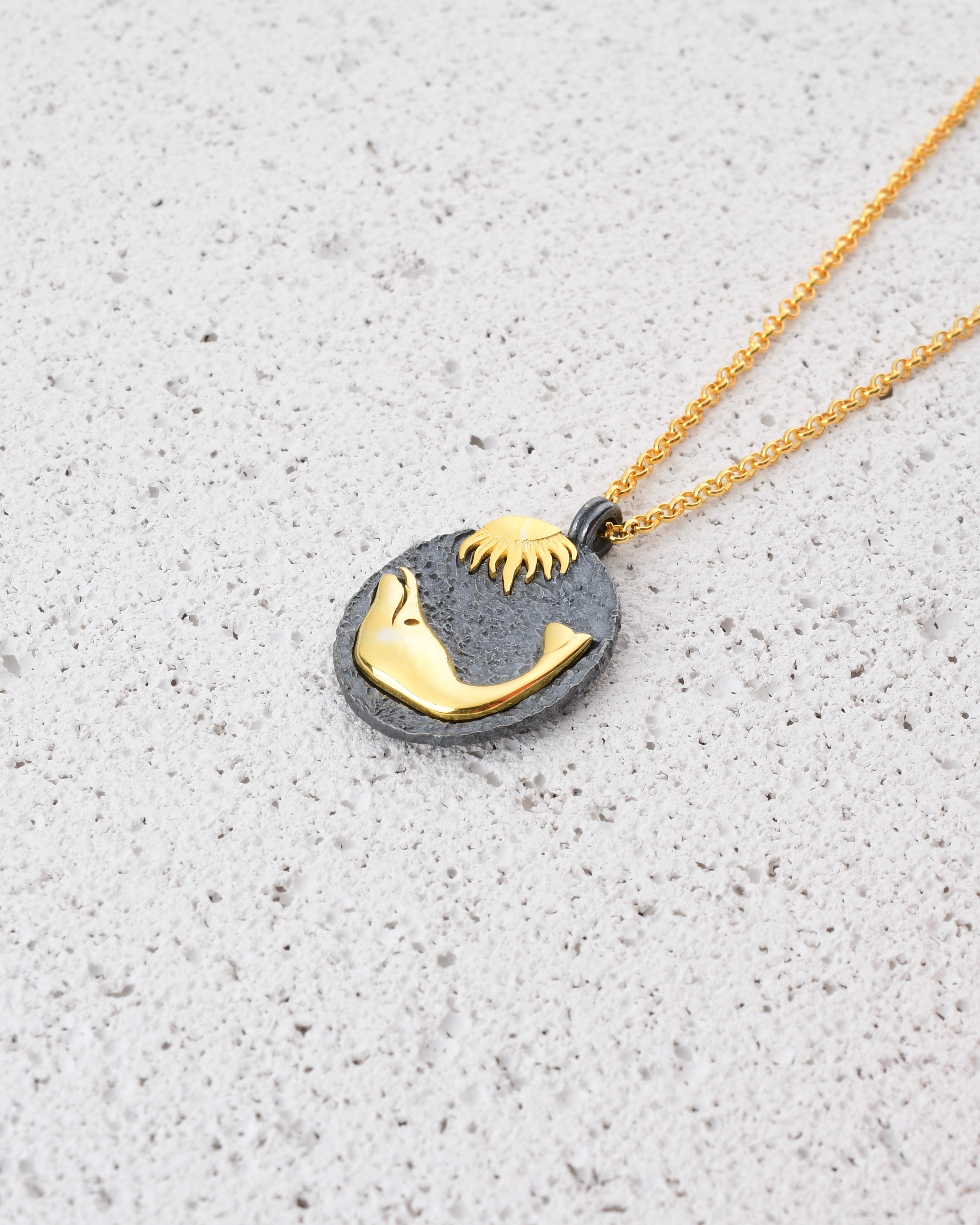 DOLPHIN GOLD KADIN KOLYE
