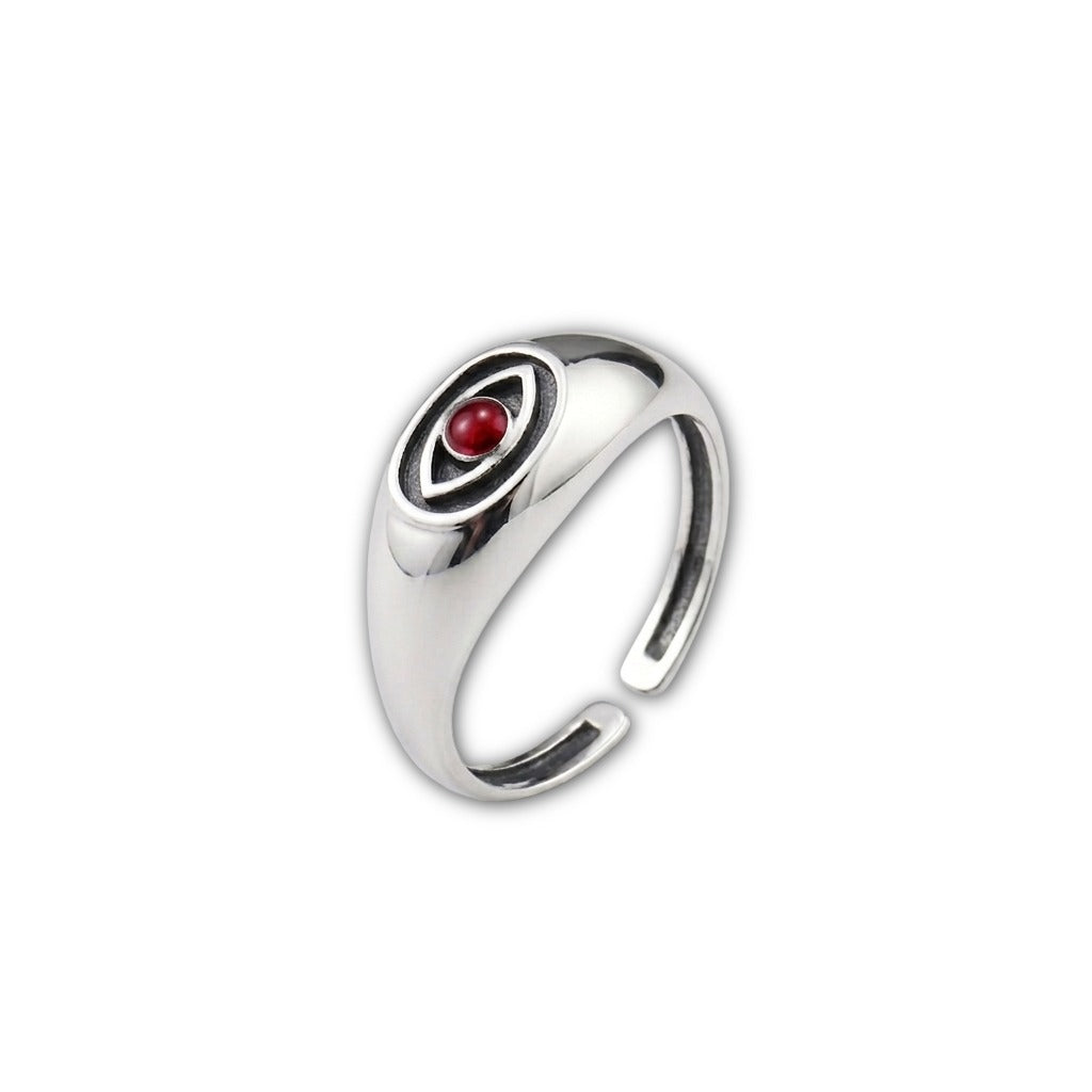 HERA SILVER RED ERKEK YÜZÜK