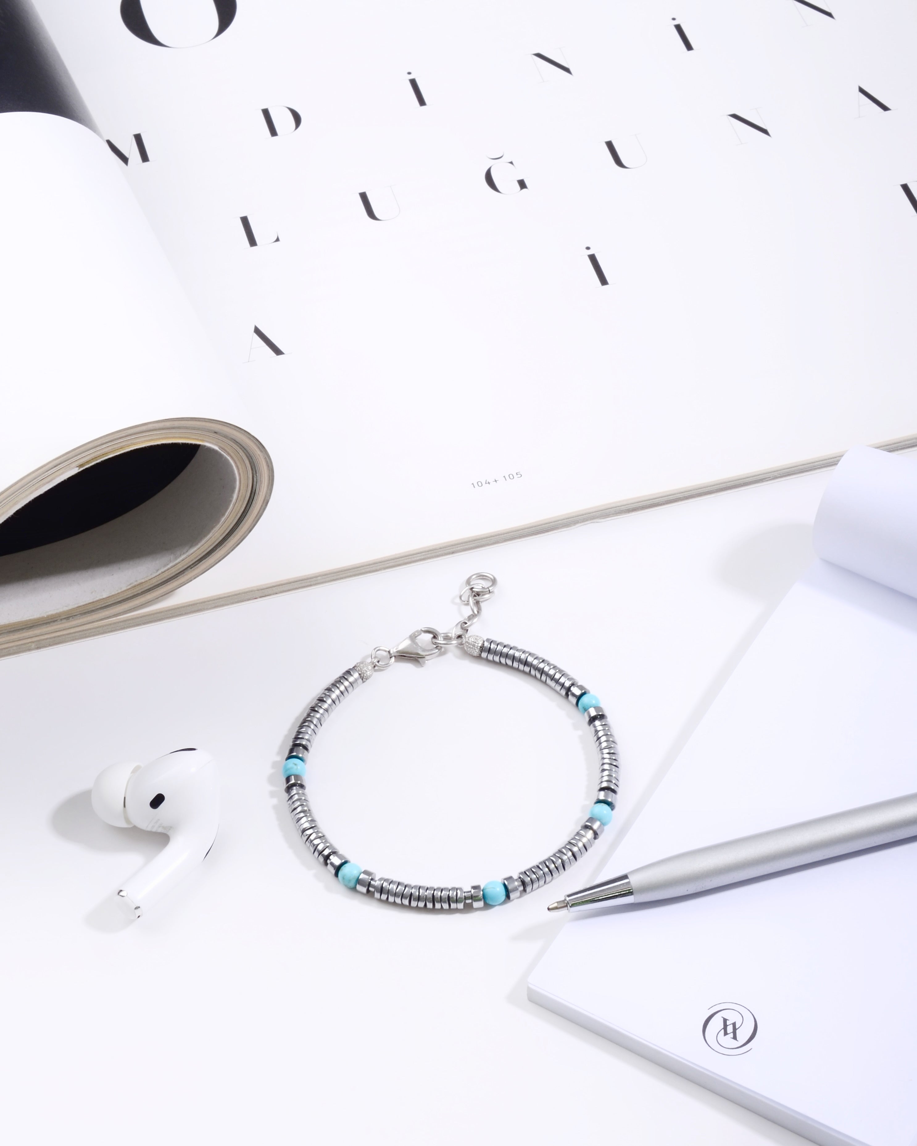 FORTUNE SILVER BLUE BİLEKLİK